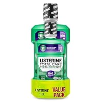 Listerine Total Care Teeth Defence Antibacterial Mouthwash Value Pack 1.5L|Kills Germs|Freshens Breath|Strengthens Teeth|Fights Plaque|Protects healthy gums|Helps prevent cavities