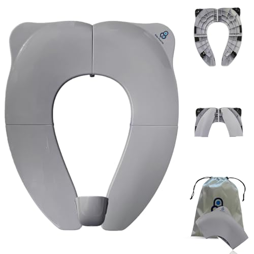 Baby Proof Me Potty Training Seat Travel – Foldable Potty Training Seat Cover for Toddlers, Portable, Travel Potty Seat, Folding Toilet Seat for Kids, and Toddler Toilet Seat Cover