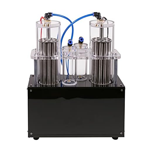Ipot Väte- och syreseparationsgenerator, elektrolys av vattengenerator med dubbla utlopp, litet laboratorie-experimentinstrument för teknikentusiaster för hemmabruk
