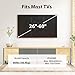 USX MOUNT Corner TV Wall Mount for 26-60 Inch TVs up to 80 lbs, Single Articulating Arm, Full Motion TV Wall Mount Bracket with Swivel and Tilt, Max VESA 400x400mm