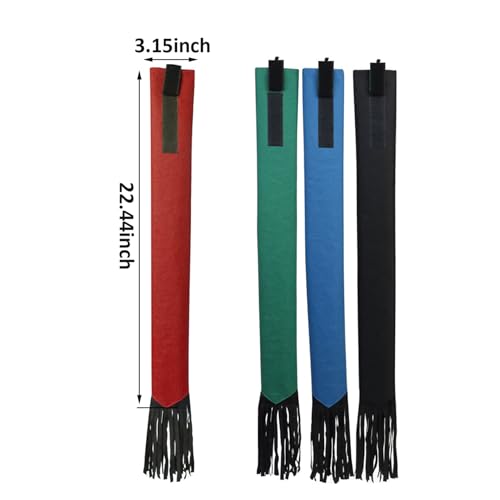 Accesorios para caballos ecuestres y protectores de cola con flecos anti-roce 5