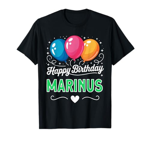 Feliz cumpleaños Marinus Camiseta
