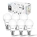 Price comparison product image LVWIT E14 LED Light Bulb, Small Screw Light Bulb, 4.5W 470lm, 40W Equivalent, Cool White 6500K, Energy Saving P45 LED Bulb, 220-240V, Non-Dimmable, Pack of 6