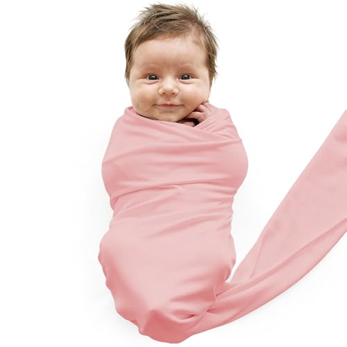 Image of Caden Lane Baby Swaddle & Receiving Blanket, Soft, Breathable & Temperature-Regulating Bamboo Viscose Fabric for Swaddling Newborns, Gender Neutral Infant Blanket for Boys & Girls