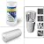 High Capacity 10 x 4.5-Inches Blue Whole House Water Filter Purifier System with Presser Relief Button, 1” Inlet/Outlet Brass Port & Yearly Supply (4) Polypropylene Sediment Cartridges 5 Micron