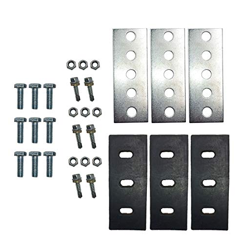 Partman Snowblower Impeller kit Modification kit Impeller Blower Universal Kits 3/8" HD 3-Blade Universal - Modifies 2-Stage Machine Snowblower Modification kit