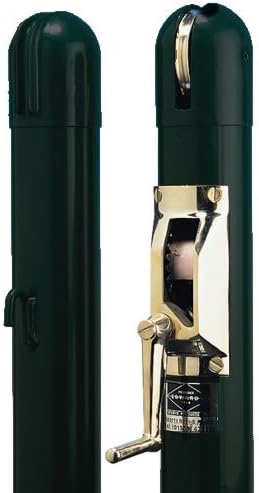 3 in. Classic Tennis Post Black