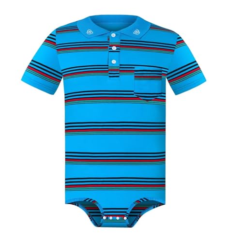 Mens Short Sleeve Bodysuit Polo Shirt Stripe Romper One Piece Plus Size Pajamas Tops for Men