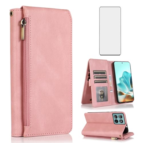 Coque Motorola Edge 60 Fusion Asuwish protection rigide Or Rose