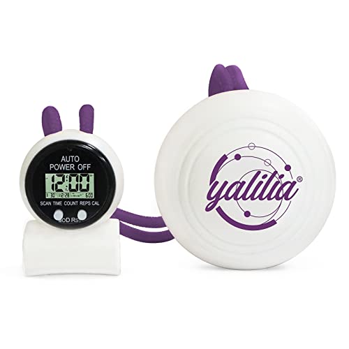 Yalilia Hula Hoop Reifen Erwachsene Smart Hula Hoop Timer Violett Cover