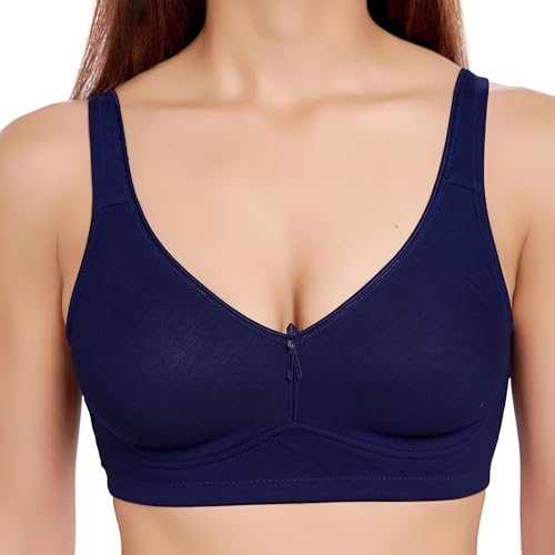 Image of juliet Women's Non Padded Solid Minimizer Bra Grey Rose