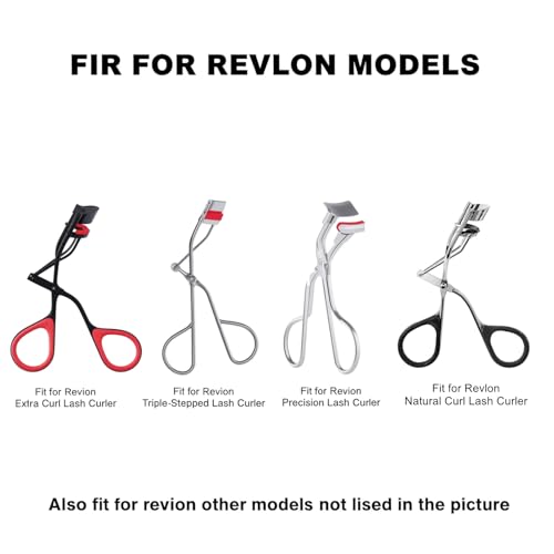 24Pack Compatible with Revlon Eyelash Curler Refills,Red Silicone Eye Lash Curler Refills Compatible with Most Revlon Lash Curlers. - Thumbnail 6