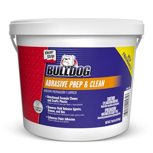 Klean-Strip Bulldog Abrasive Prep and Clean VOC Compliant Wax and...