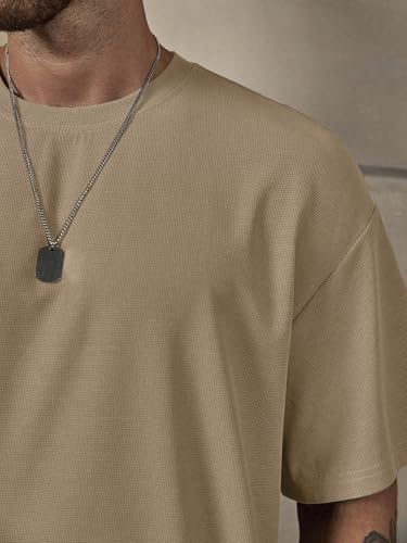 Image of Vogaan Men's T-Shirt and Shorts Set | Top & Shorts Night Suits Set | Night Wear for Men | Holiday Outfits for Men's