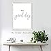 CHDITB Unframed Inspirational Quote&Saying Art Print,Today Is A Good Day,For A Good Day Wall Art Poster,Set of 2（8