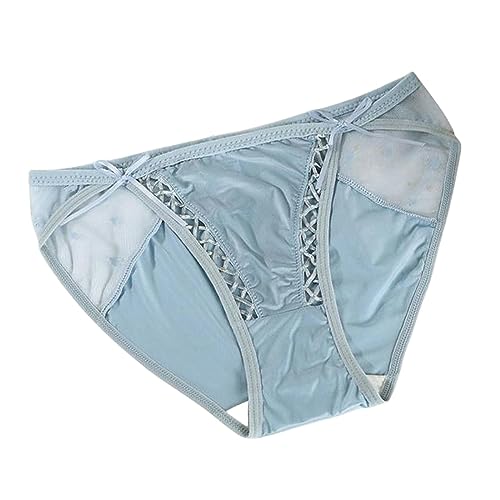 Culotte femme lot de 3 sous-vêtements en maille creuse et filet noir