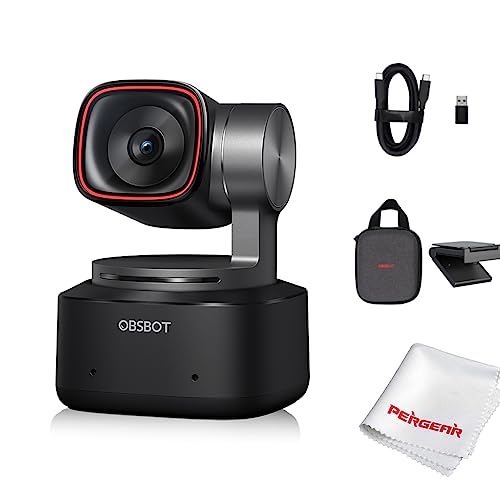 OBSBOT Tiny 2 AI-Powered PTZ 4K Webcam 1/1.5