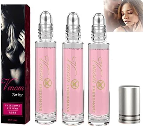 Phero Perfumes For Women,Venom Scents Pheromones For Women,Pheromone Perfume,Phero Perfume,Feromonas Perfume Women,Fragrance Oil Perfume,Pheromone Oil For Women To Attract Men (3pcs)