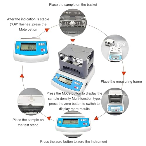 Digitaler Goldreinheitstester – Analysegerät für genaue Tests, maximales Gewicht 300 g / 600 g