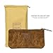 LEATHER VILLAGE Leather Pencil Pouch Pen Case - Sun Tan Brown - 8