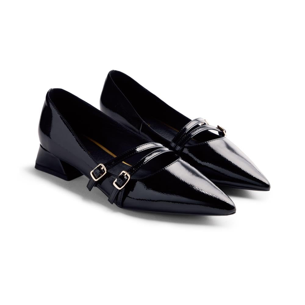 GIOSEPPO Lucan, Women's Platform, Black/White, 6 UK