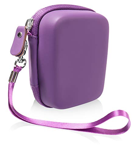 Getgear Epilator Case For Philips Satinelle Essential, Compact Hair Removal Epilator For Legs, Hp6401/50, Mesh Pocket For Wall Charger And Cord, Featured Wrist Strap For Easy Carrying (Purple) #TOP5