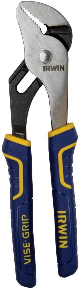 IRWIN Tools VISE-GRIP Plier, Groove Joint, Straight Jaw, 8-Inch (4935320)