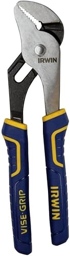 Miniatura 4 de IRWIN Tools - Alicates de agarre visera, junta de ranura, mandíbula recta, 8 pulgadas (4935320)