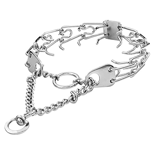 2.25 Cromado Pinch/Spike/Prong Colarinho Pequeno
