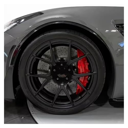 Kit carrosserie Chevrolet Corvette C7 look carbone et noir brillant 2014-2019