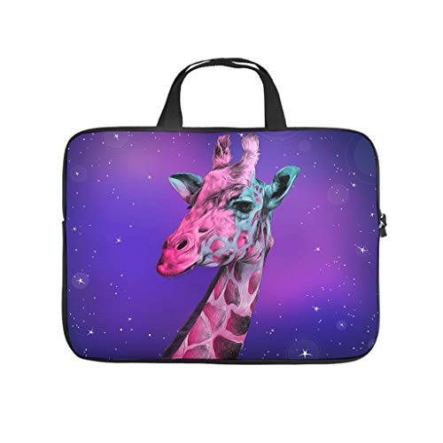 Giraffe Tier Laptop Tasche Multifunktionale Durable Office Tasche für Notebook / MacBook / Ultrabook / Chromebook, weiß (Weiß) - Xuanwuyi670