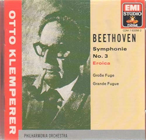 Symphony 3 [Audio CD] Beethoven; Grofugue and Klemperer