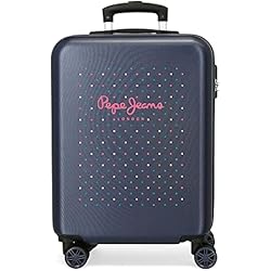 Maletas Juveniles Pepe Jeans Pepe Jeans Molly, Maleta De Cabina Rígida 55cm Niñas, Multicolor, Media