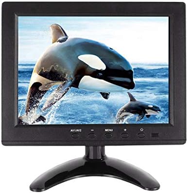 Docooler 7 Zoll TFT LCD Monitor Bildschirm 16: 9 1024 * 600 BNC AV Video Audio für PC-Sicherheit