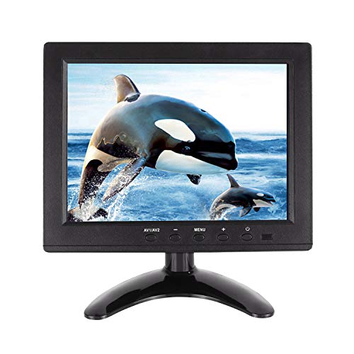Monitor de PC de 8 pulgadas ideal para proyectos Raspberry Pi y entornos de juego