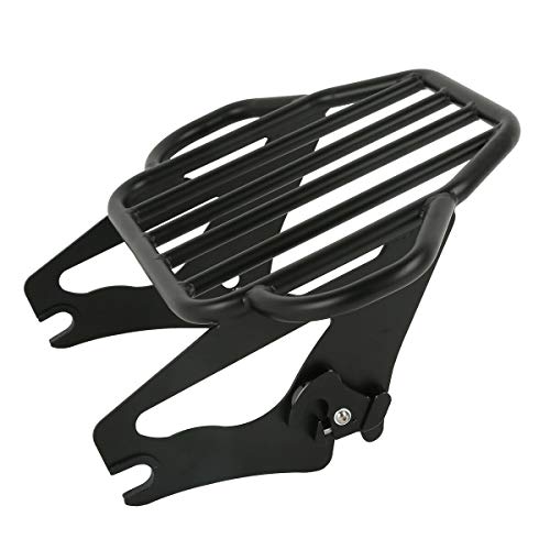 Tcmt Detachable Adjustable Two Up Tour Pack Luggage Rack Mounting Fit For Harley Touring Cvo Street Glide Road King Road Glide 2009-2023 Ultra Limited 2014-2018 Electra Glide 2010-2013;2019-2022 #TOP4