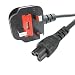 Produktbild StarTech.com 1 m GB Laptop Ladekabel, BS 1363 auf C5, 2,5A 250V, 18AWG, Notebook / Laptop Ersatzstromkabel, UK Laptop Netzteil Stromkabel, Kleeblatt/Mickey Mouse Netzkabel (PXTNB3SUK1M)