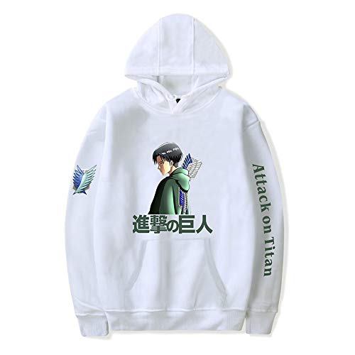 Unisex Attack on Titan Camiseta Casual Sudadera con Capucha de Manga Larga...