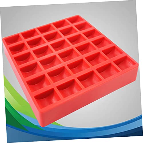Organizador de monedas plástico 2 piezas diseño color miniatura 4