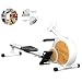 ASDNN Rowing Machines, Household Magnetically Controlled Silent Rowing Device, Indoor Foldable Slimming Fitness Equipment, 16-Segment Magnetic Control Cardio Training