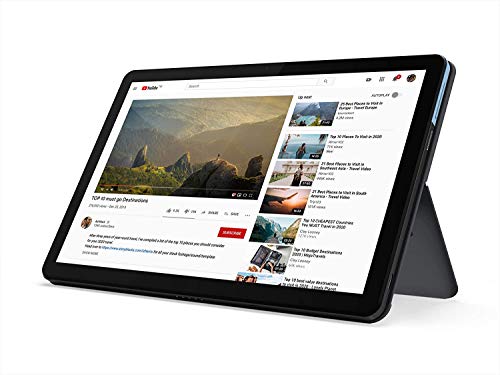 Lenovo Chromebook Duet, 2-in-1, 10.1" WUXGA (1920 x 1200) Display, MediaTek Helio P60T, 4GB LPDDR4X RAM, 128GB eMCP SSD, Integrated ARM G72 MP3 Graphics, Chrome OS, ZA6F0031US, Ice Blue + Iron Grey - Image 6