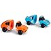 Munchkin® Magnet Motors™ Mix and Match Cars Toddler Bath Toy, 2 Pack, Blue/Orange