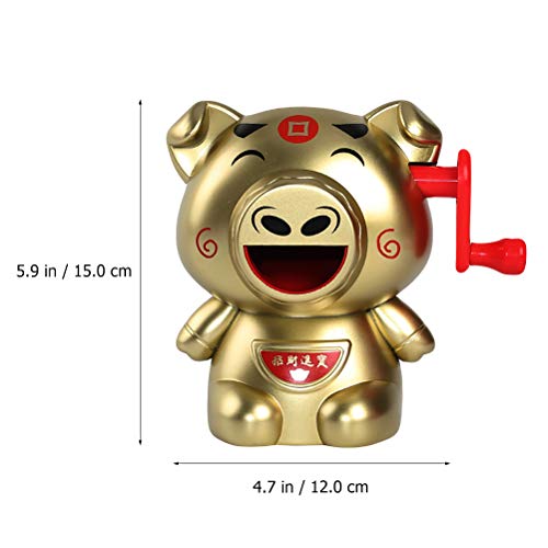 Toyvian Sementes de girassol descascando artefato de sementes de melão em forma de boi para casa.