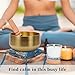 Large Tibetan Singing Bowl Set - 6