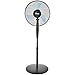 Ardes AR5EA41PB Easy 41PB PLUS Ventilatore a Piantana Base Tonda 3 Pale 40 cm,...