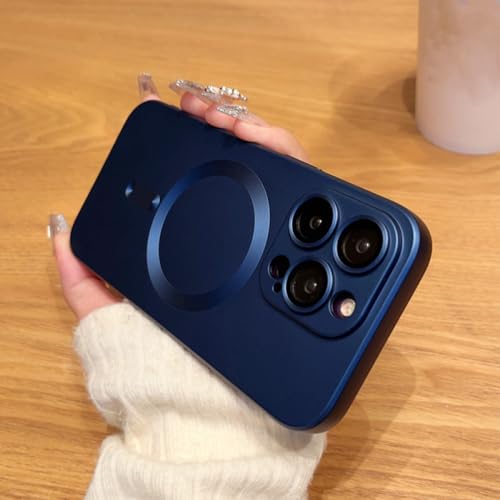 Coque de protection d'appareil photo pour iPhone 13 avec charge magnétique sans fil