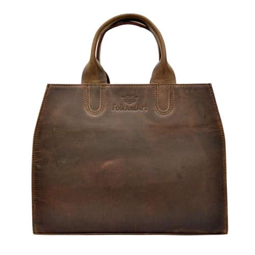 Bolso Tote de Cuero Ligero para Mujer miniatura 1