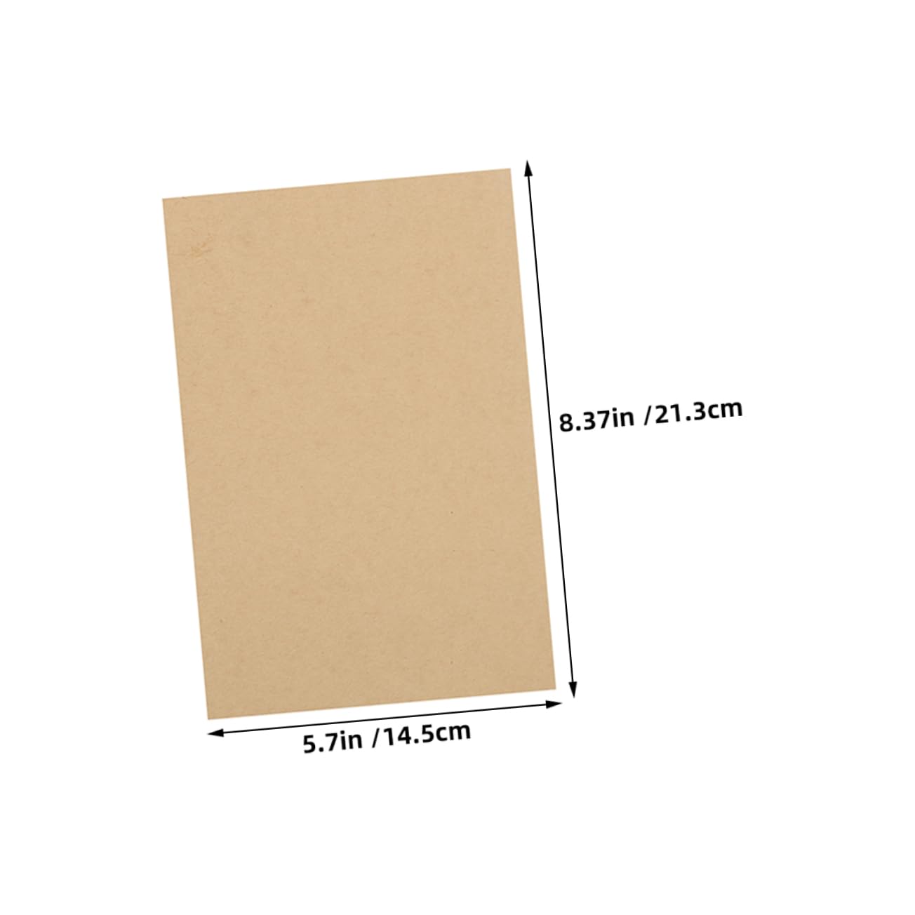 NUOBESTY 10pezzi Blocchi Di Carta Kraft Da Blocco Note Vuoto Per Appunti Libro Fatture Per Scrivere Per Contabilità e Uso Ufficio