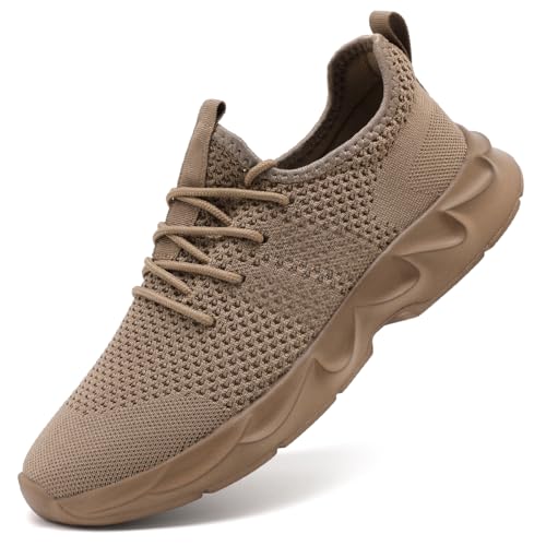 Image of Womens Walking Shoes Slip on Running Tennis Sneakers Non Slip Workout Athletic Gym Sports Breathable Mesh Lightweight Comfortable Fashion Casual Soft Sole