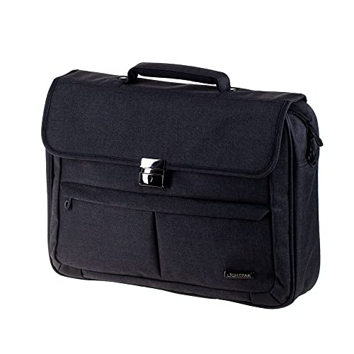 Laptoptas Motion voor 17 inch notebooks, schoudertas van 600D polyester met organizer-vak